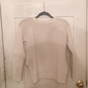 soft white forever 21 sweater